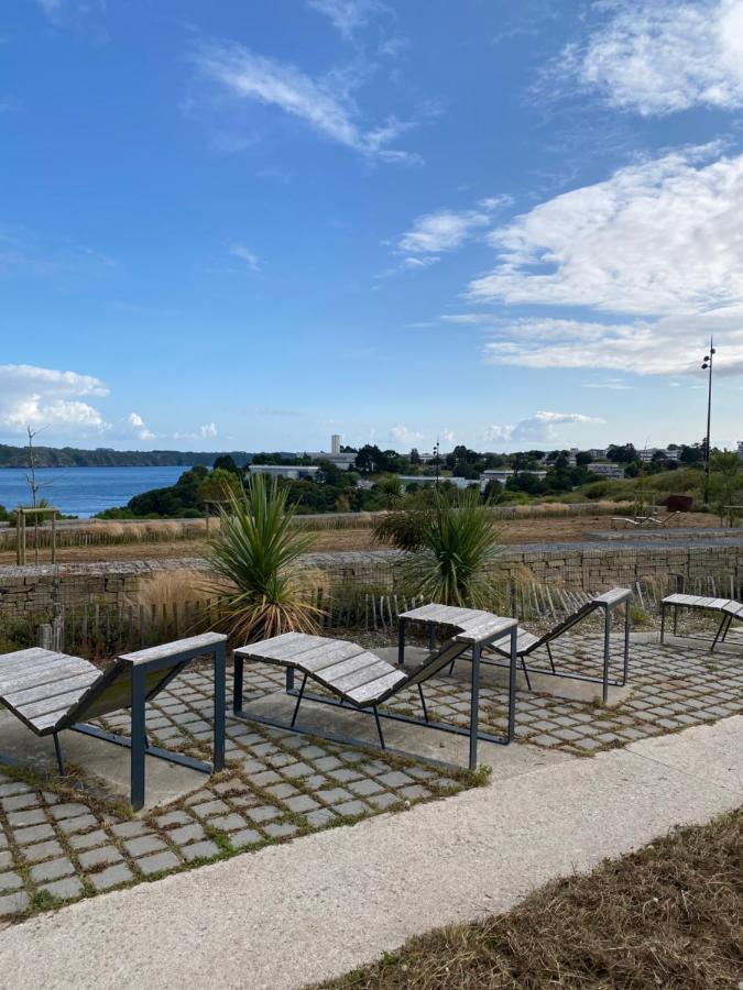 Brest St Anne Du Portzic Vue Mer Extérieur photo